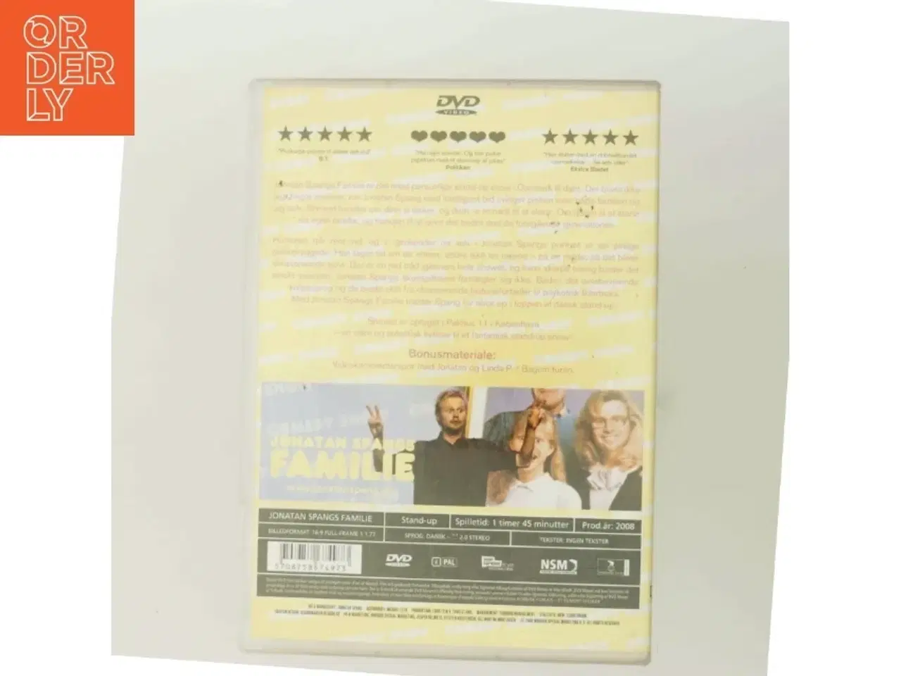 Billede 3 - Jonatan Spangs Familie DVD fra Nordisk Film (DVD)
