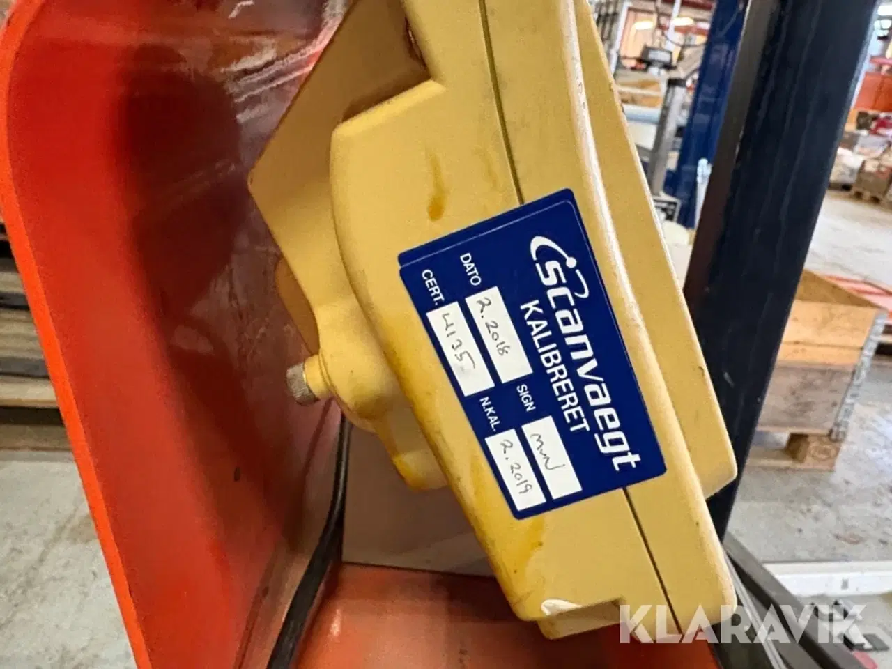 Billede 9 - Palleløfter GS ISO9001 - med vægt