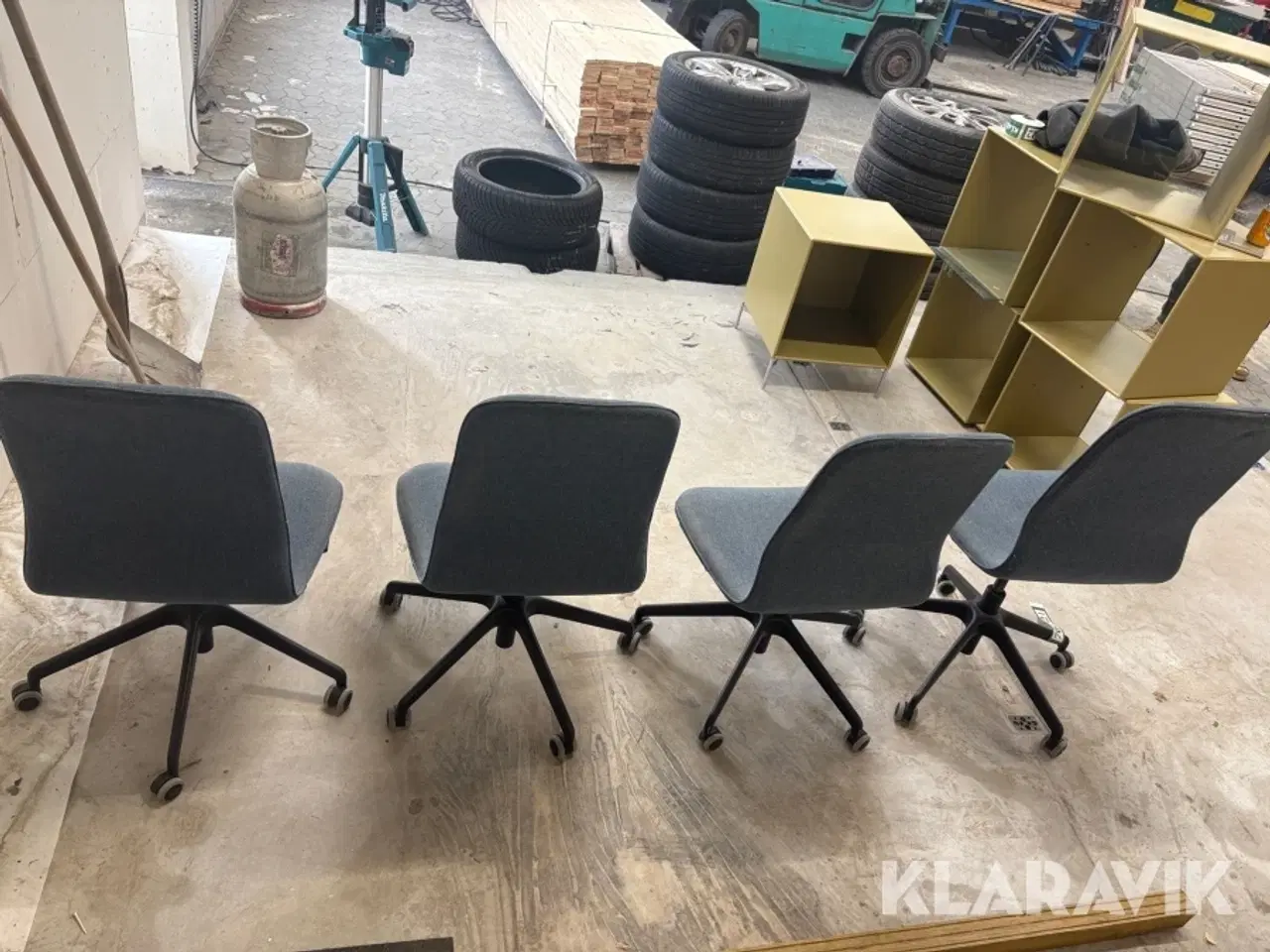 Billede 6 - Kontorstole 4 styk