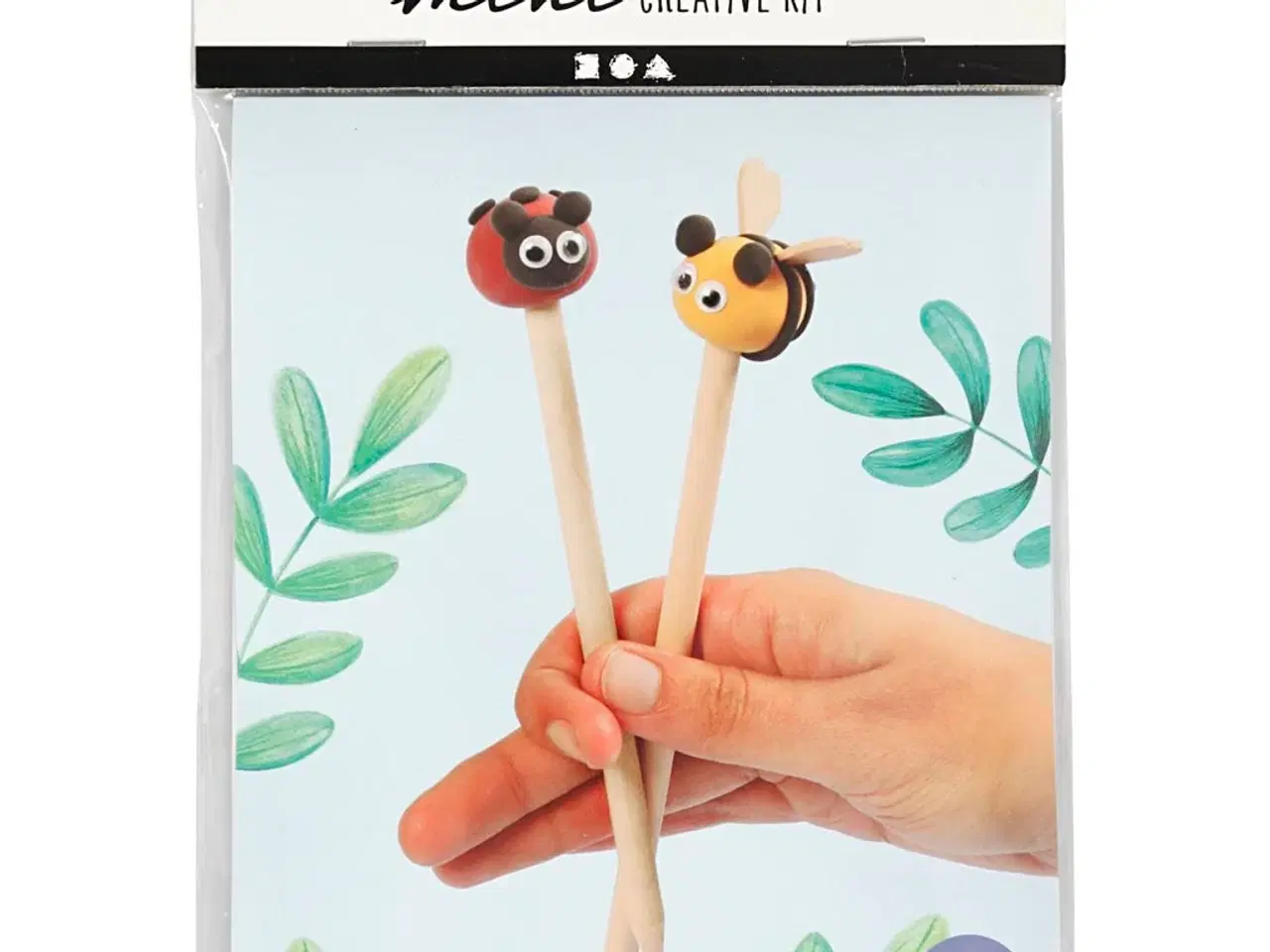 Billede 1 - Mini DIY Kit til Blyantstoppe - Skab Sjove Insekter
