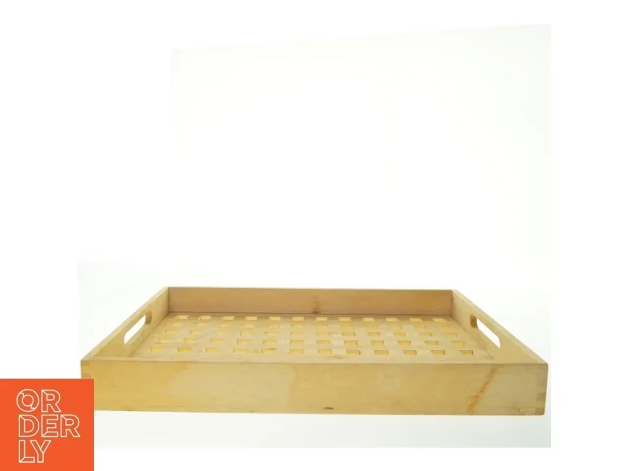 Billede 4 - Træbakke med håndtag (str. 52 x 36 cm)