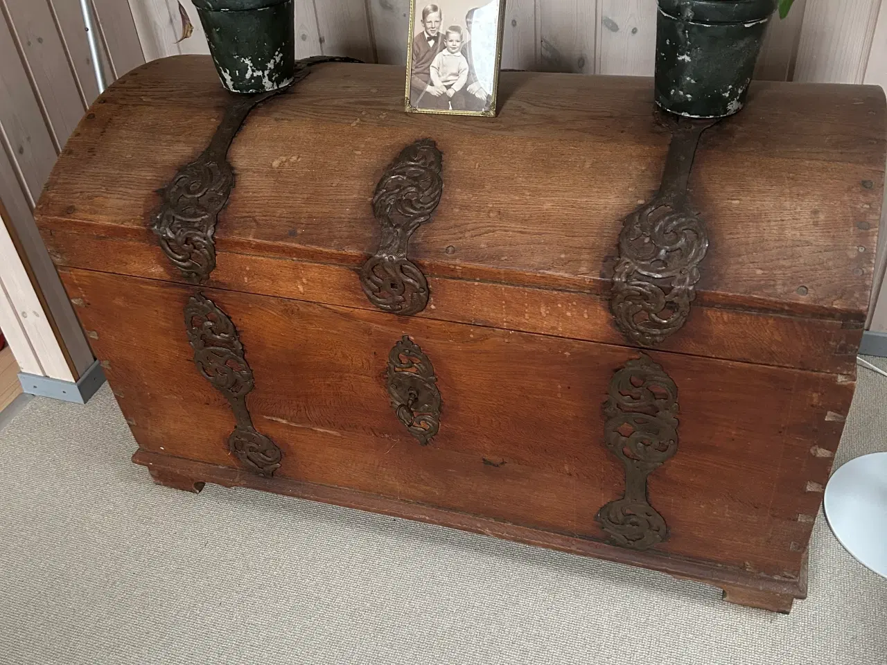 Billede 2 - Egetræskiste