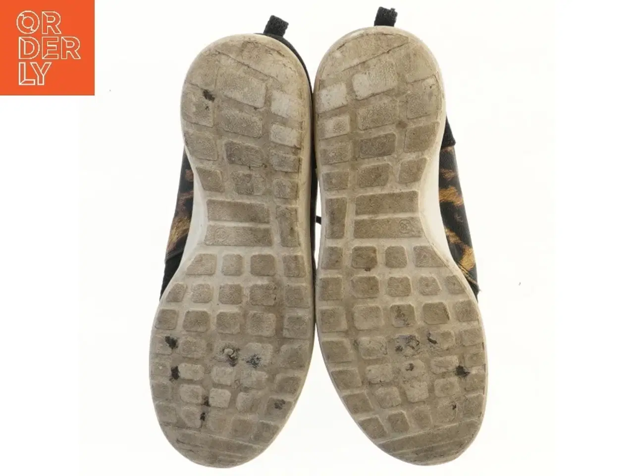 Billede 3 - Sneakers med leopardmønster str. 38 (str. 38 )