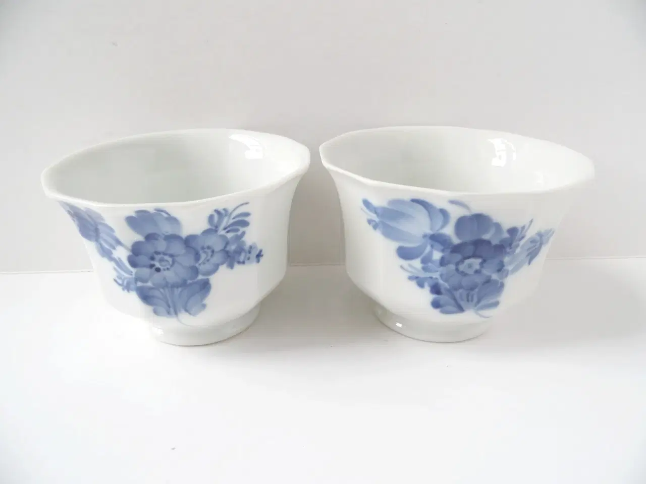 Billede 1 - Royal Copenhagen Blå Blomst kantet skjulere