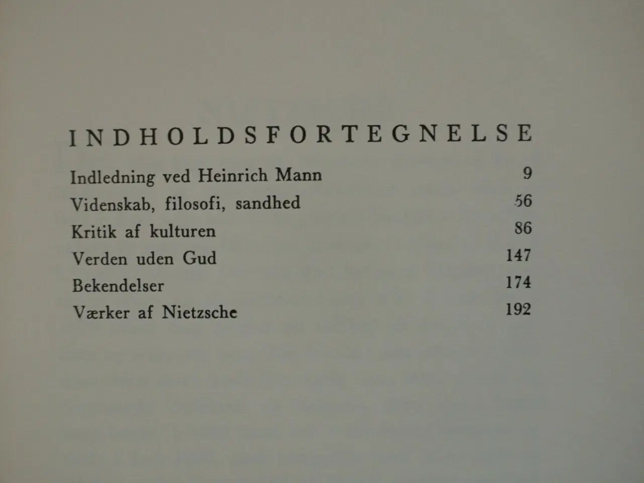Billede 2 - nietzsche, af heinrich mann, emne: filosofi