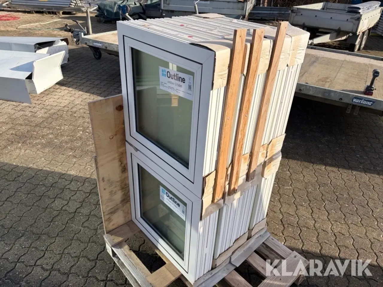 Billede 5 - Vinduer Outline Træalu 3 lags 8 styk