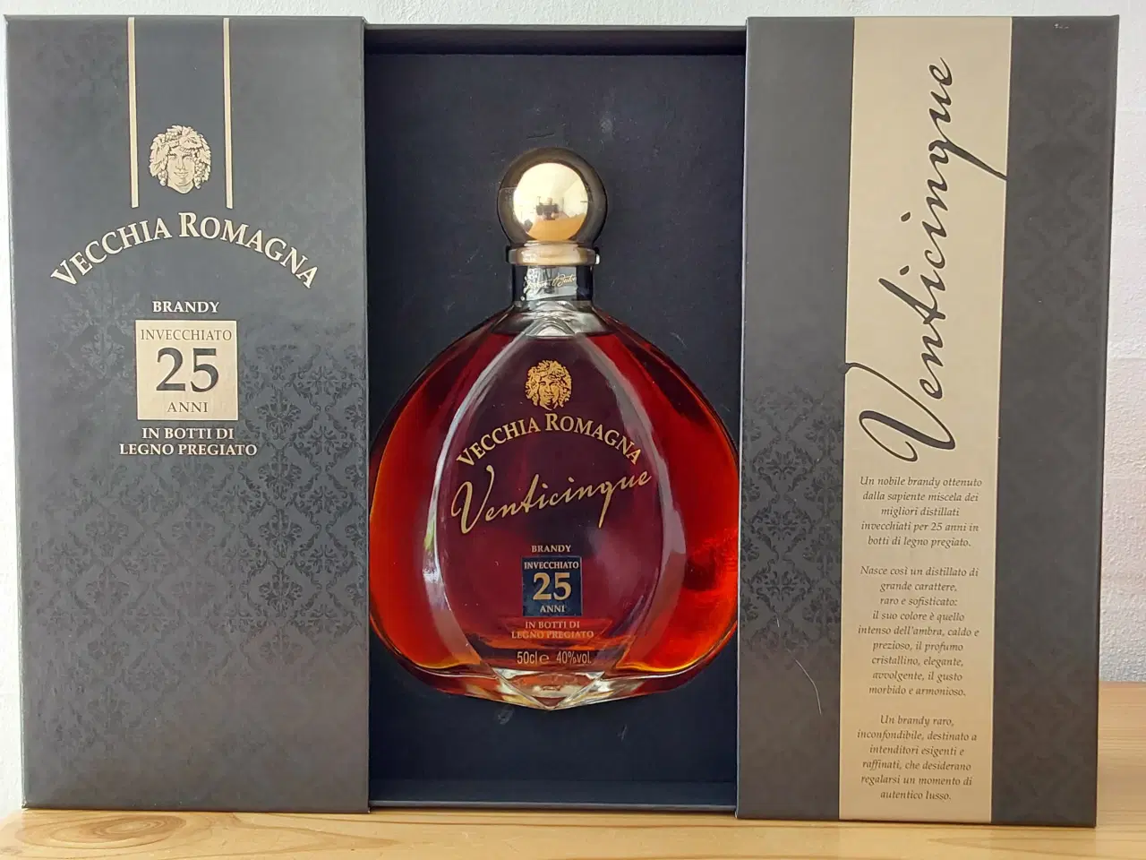 Billede 2 - Vecchia Romagna Venticinque 25 års Brandy