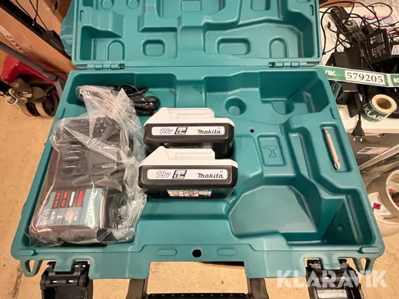 Billede 1 - Batteri/lade sæt Makita HP457DWE