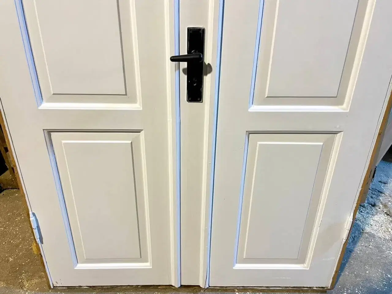 Billede 3 - Smuk, original dobbeltdør m. karm