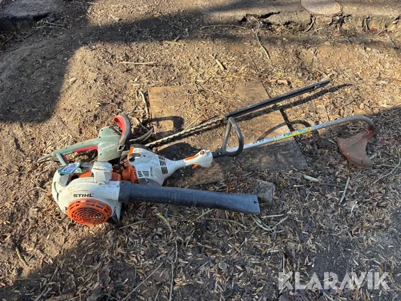 Billede 11 - Løvblæser, hækkeklipper og græstrimmer STIHL, metabo