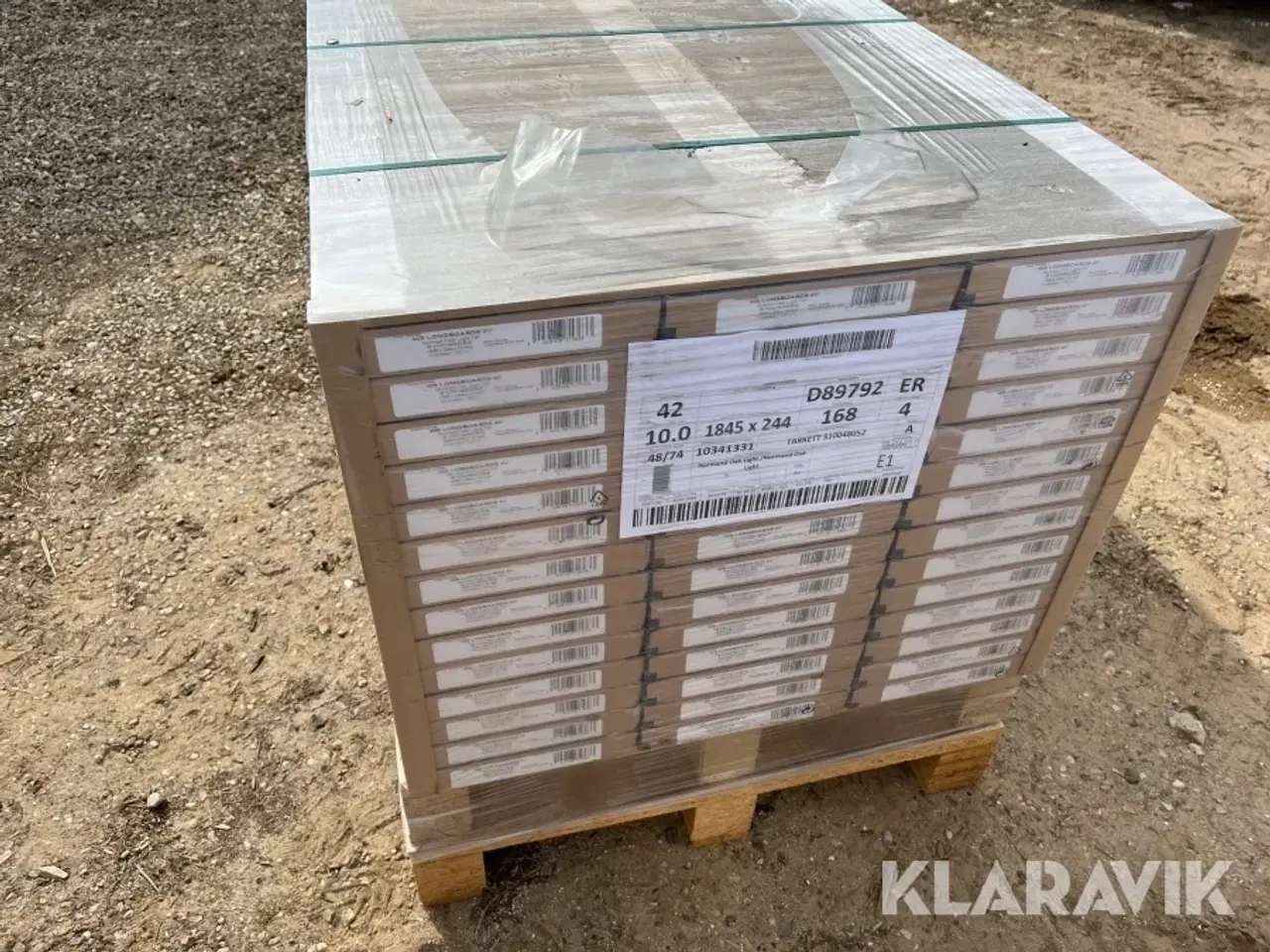 Billede 2 - Planke gulv Tarkett Normand oak light 151m2