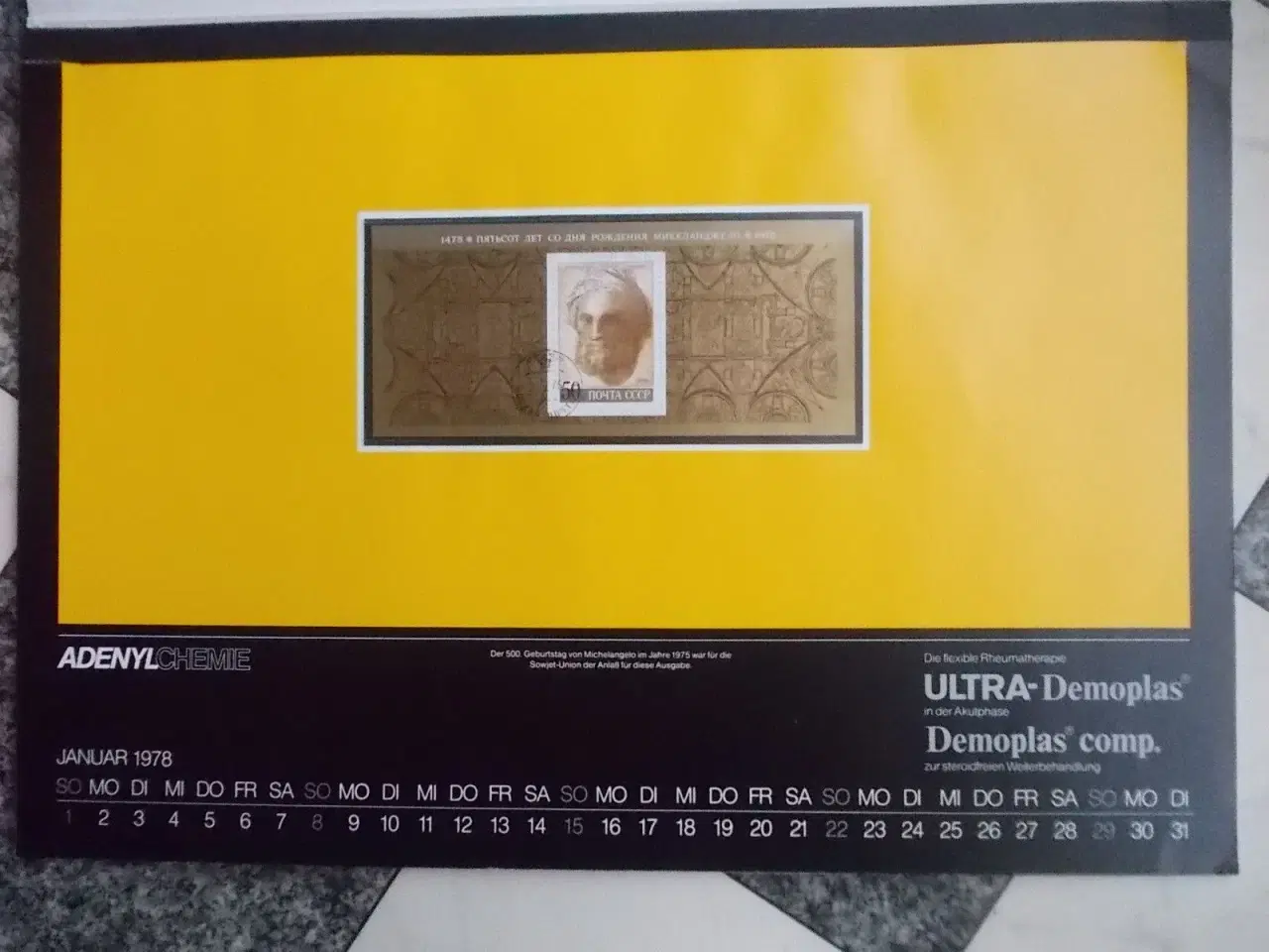 Billede 6 - Frimærke kalendere