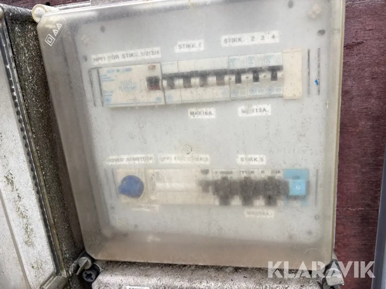 Billede 4 - Byggestrømstavler 4 styk