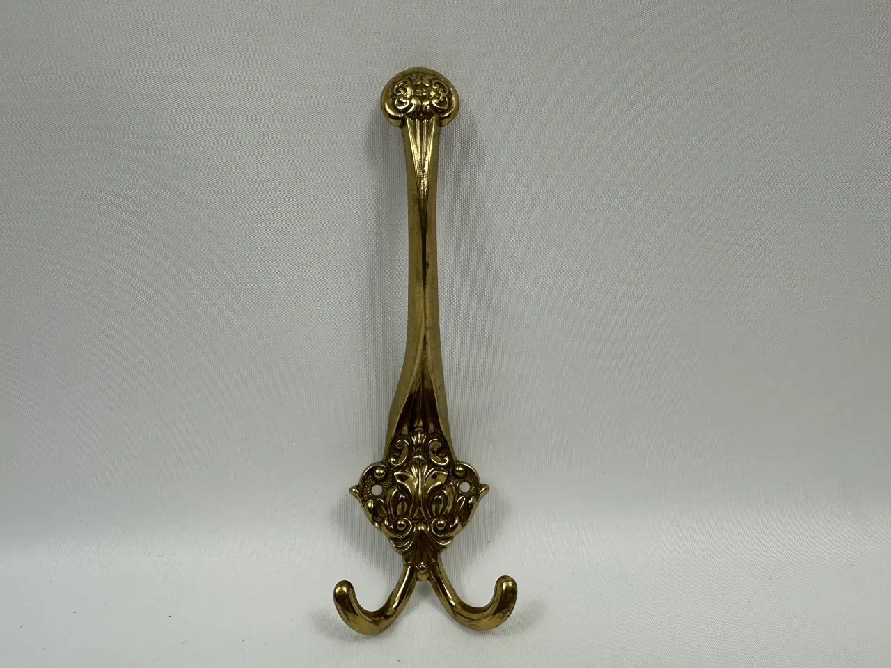 Billede 1 - Stor vintage messing knage / krog
