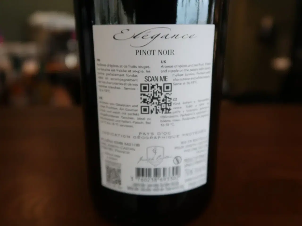 Billede 3 - 8 flasker Rødvin Famille Castan Pinot Noir 2024