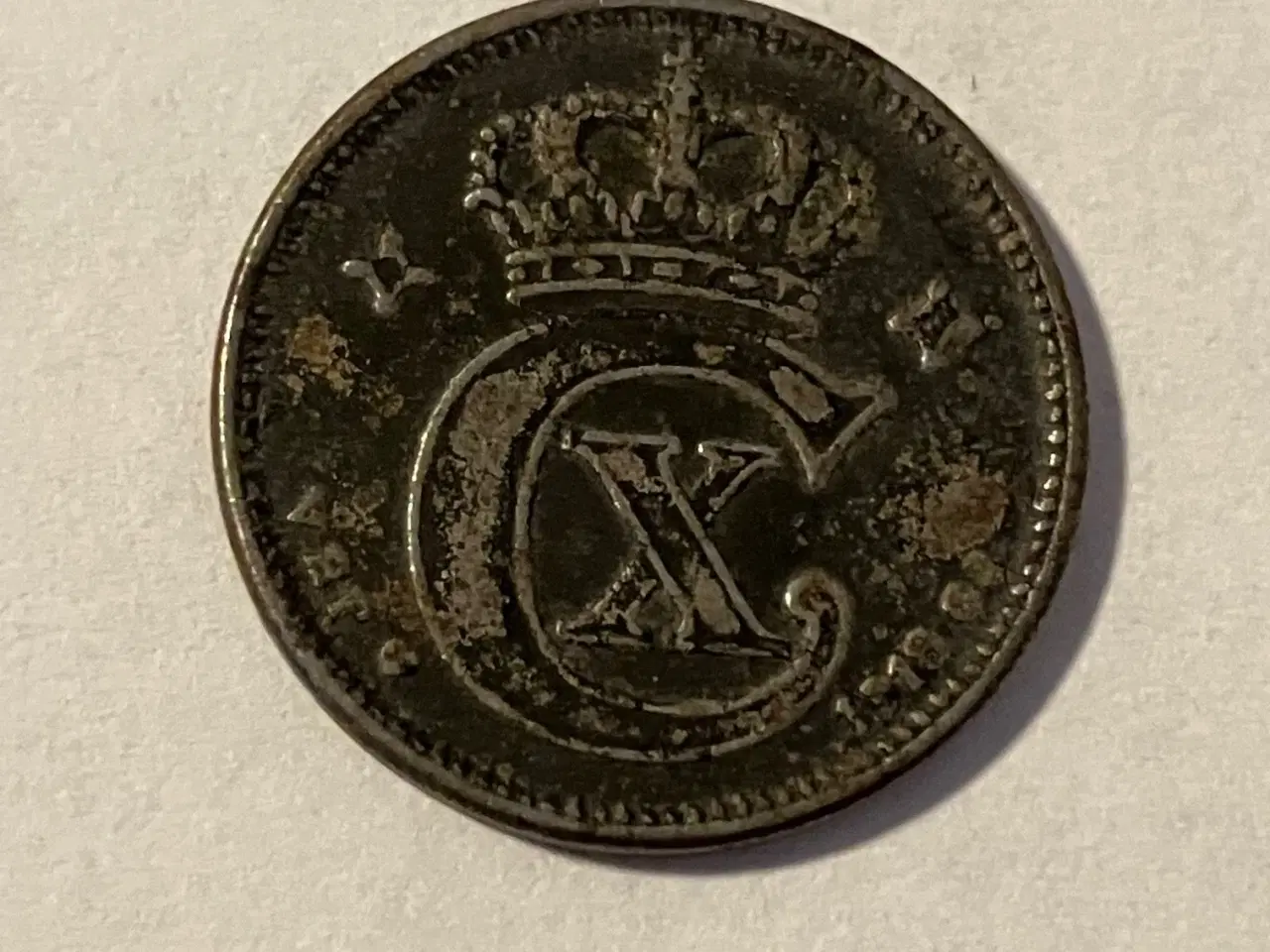 Billede 1 - 2 øre 1918 Jern