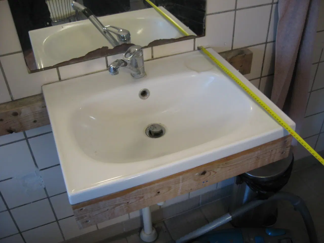 Billede 11 - Håndvask 60x47,5cm til at sætte over et skab