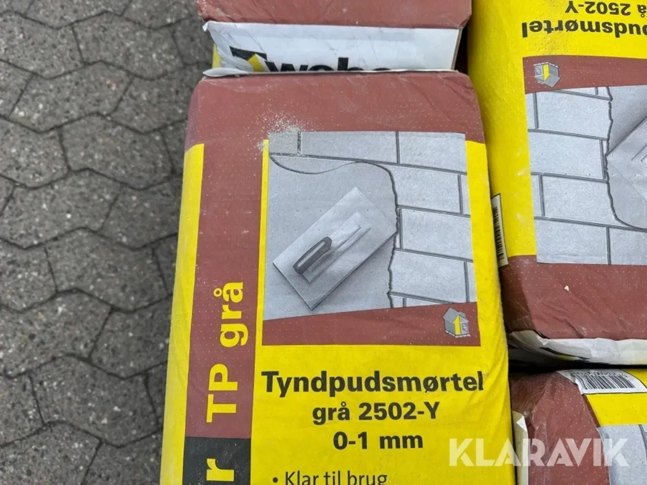 Billede 12 - Tyndpudsmørtel Weber 2502-Y