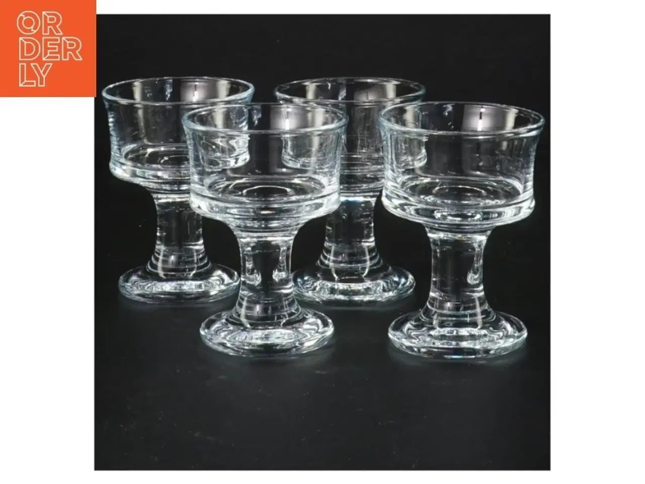 Billede 1 - Skibsglas likør 4 styk (str. 9 cm.)