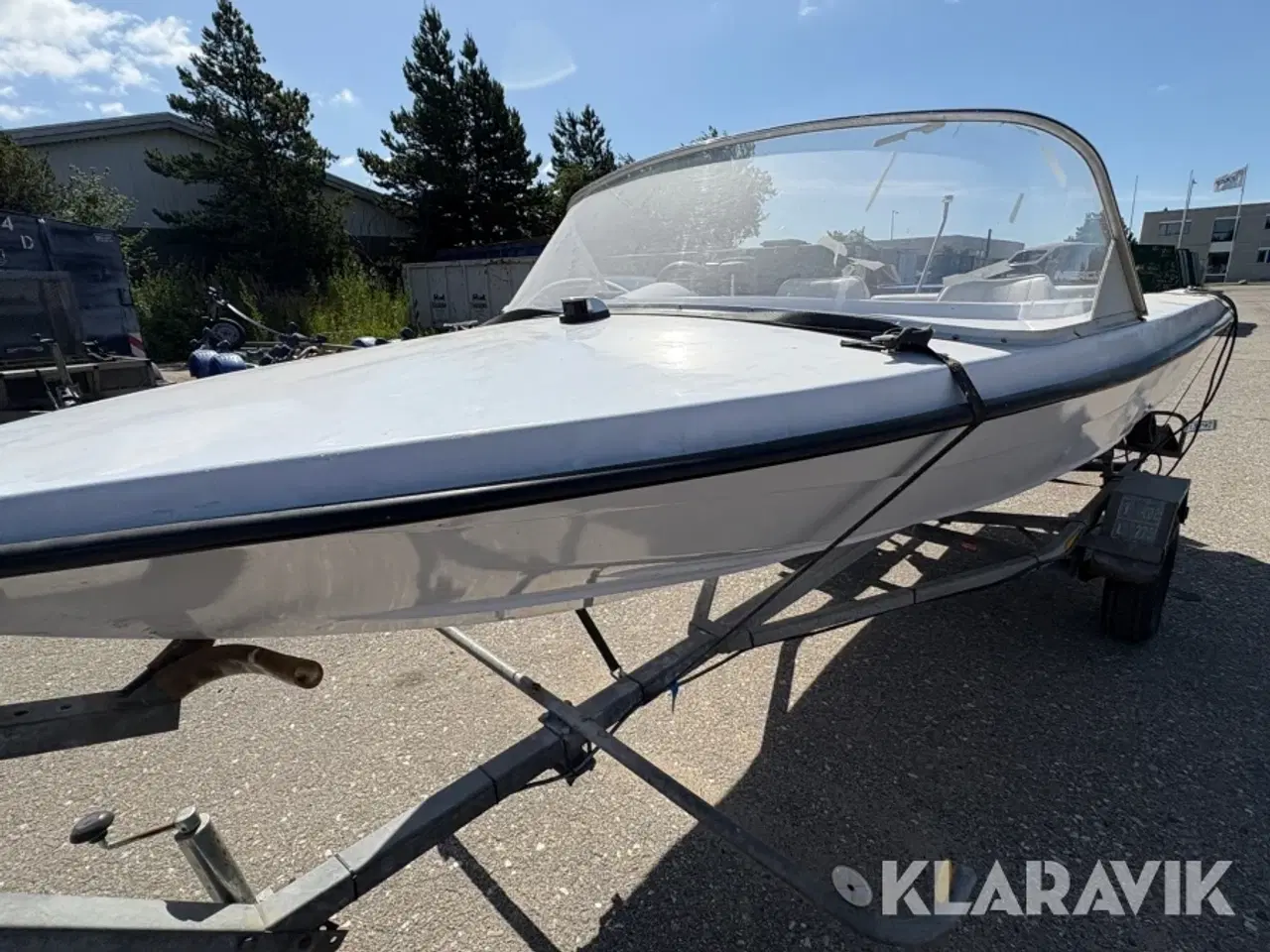 Billede 12 - Båd med trailer Fletcher 14 fod 2 takt motor