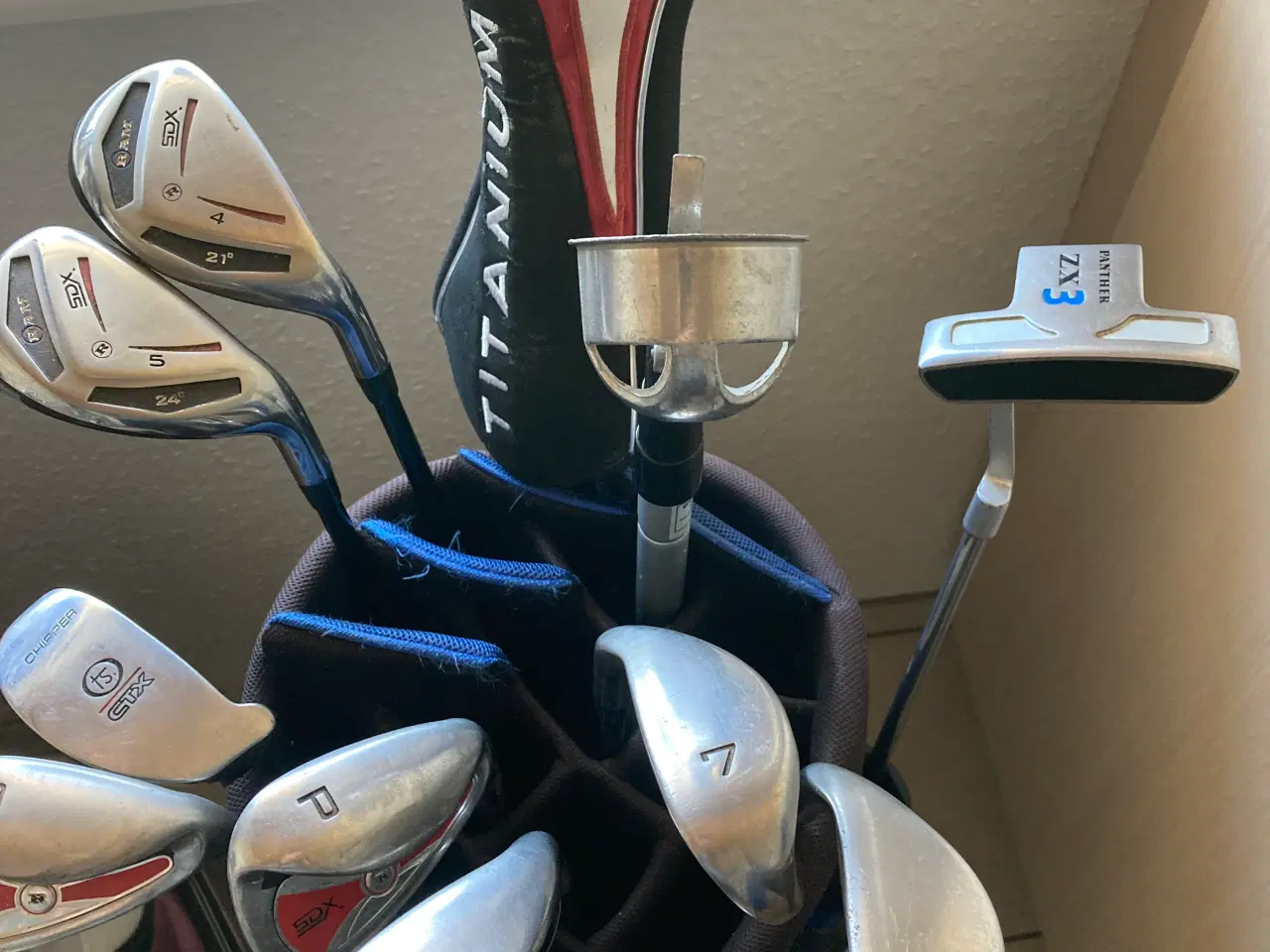 Billede 3 - Golfsæt med bag