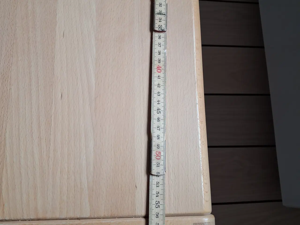 Billede 3 - Indskudsborde i bøgetræ 26611498