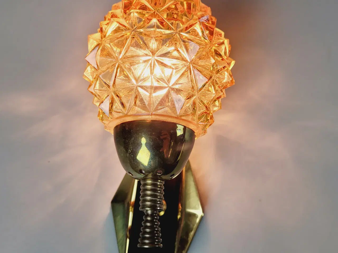 Billede 7 - ⭐️· Vintage væglampe - Art deco/retro stil