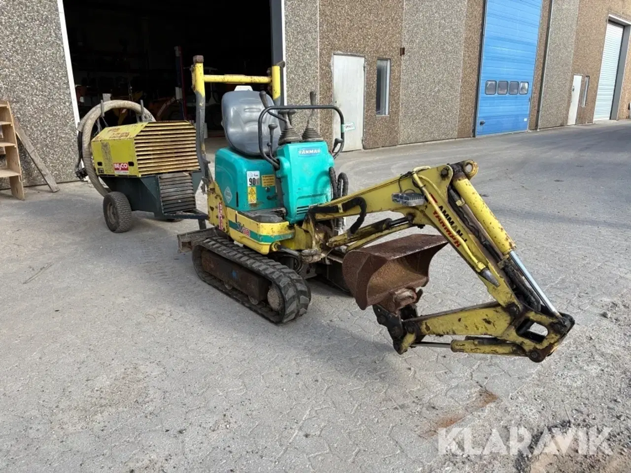 Billede 5 - Gravemaskine med løs hydraulik station Yanmar SV08-1