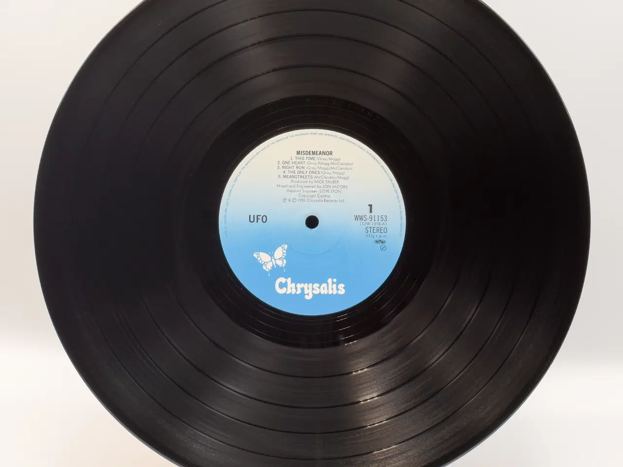 Billede 4 - UFO - Misdemeanor - JAPAN 1985 (WWS-91153) EX/EX