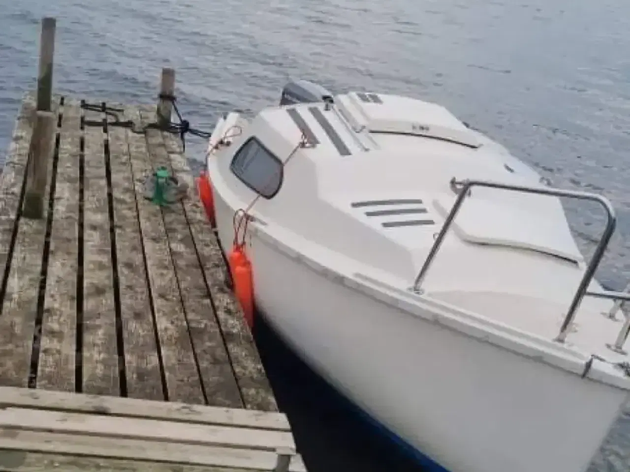 Billede 1 - Sejl båd med mast og 2 påhængs motor 