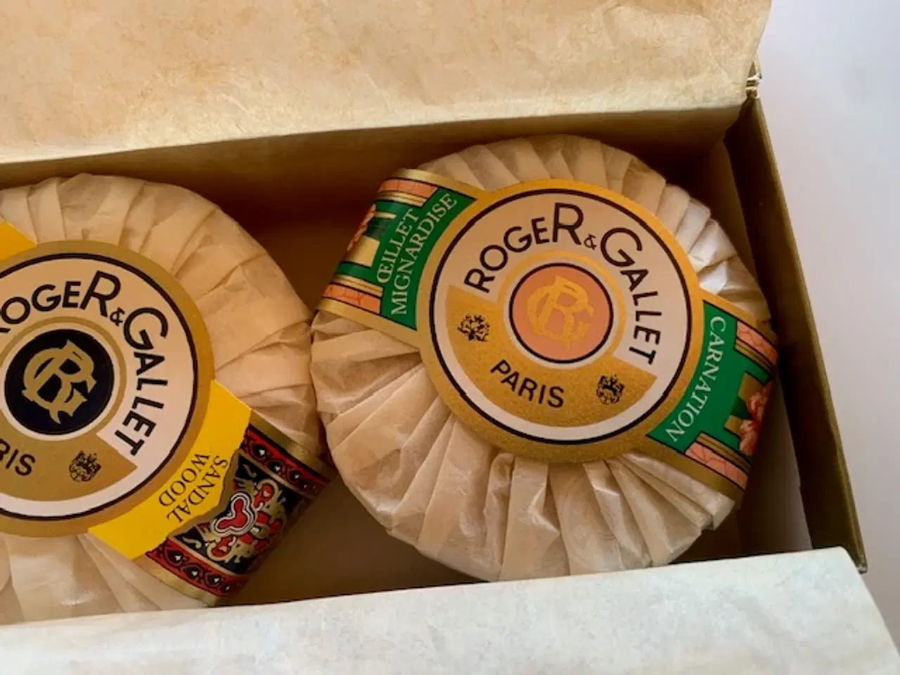 Billede 7 - Roger & Gallet PARIS - 3 x savons parfumes / sæbe