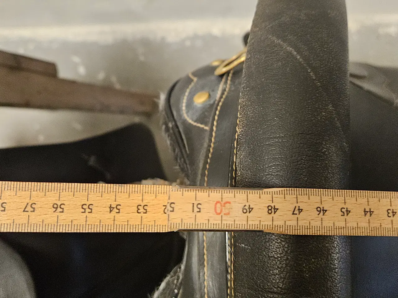 Billede 6 - Flot læder sadle 