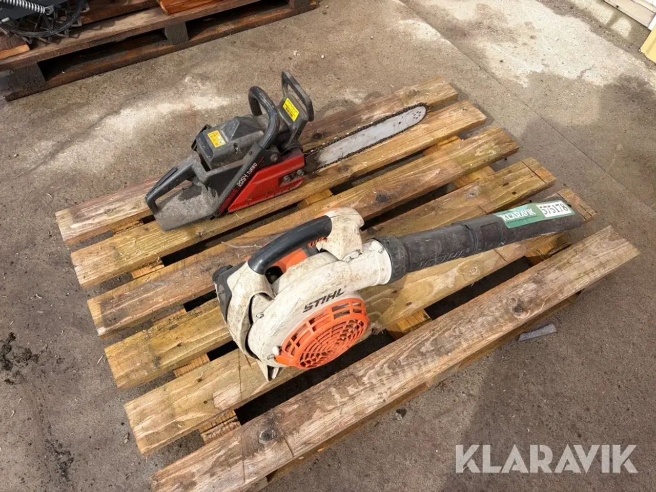 Billede 1 - Løvblæser og hækkeklipper Stihl og jonsered