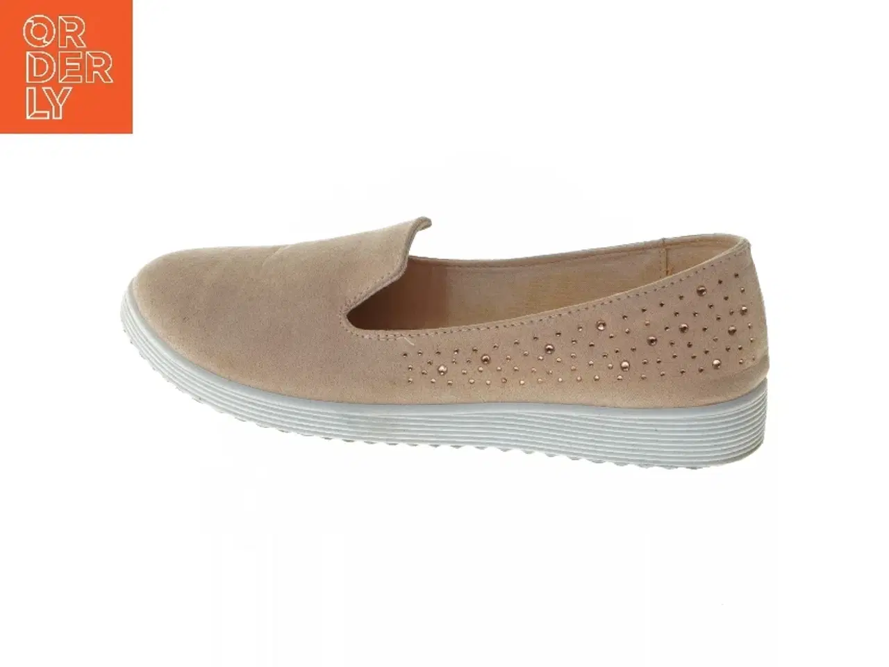 Billede 1 - Beige sko med sten str. 39 fra Identity (str. 39 )