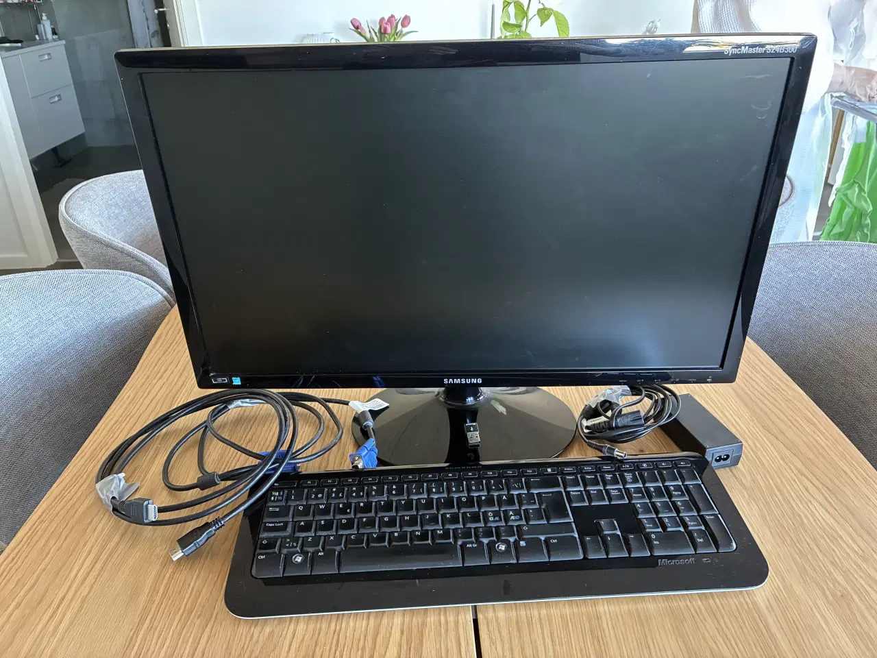Billede 1 - 22” Samsung pc-fladskærm