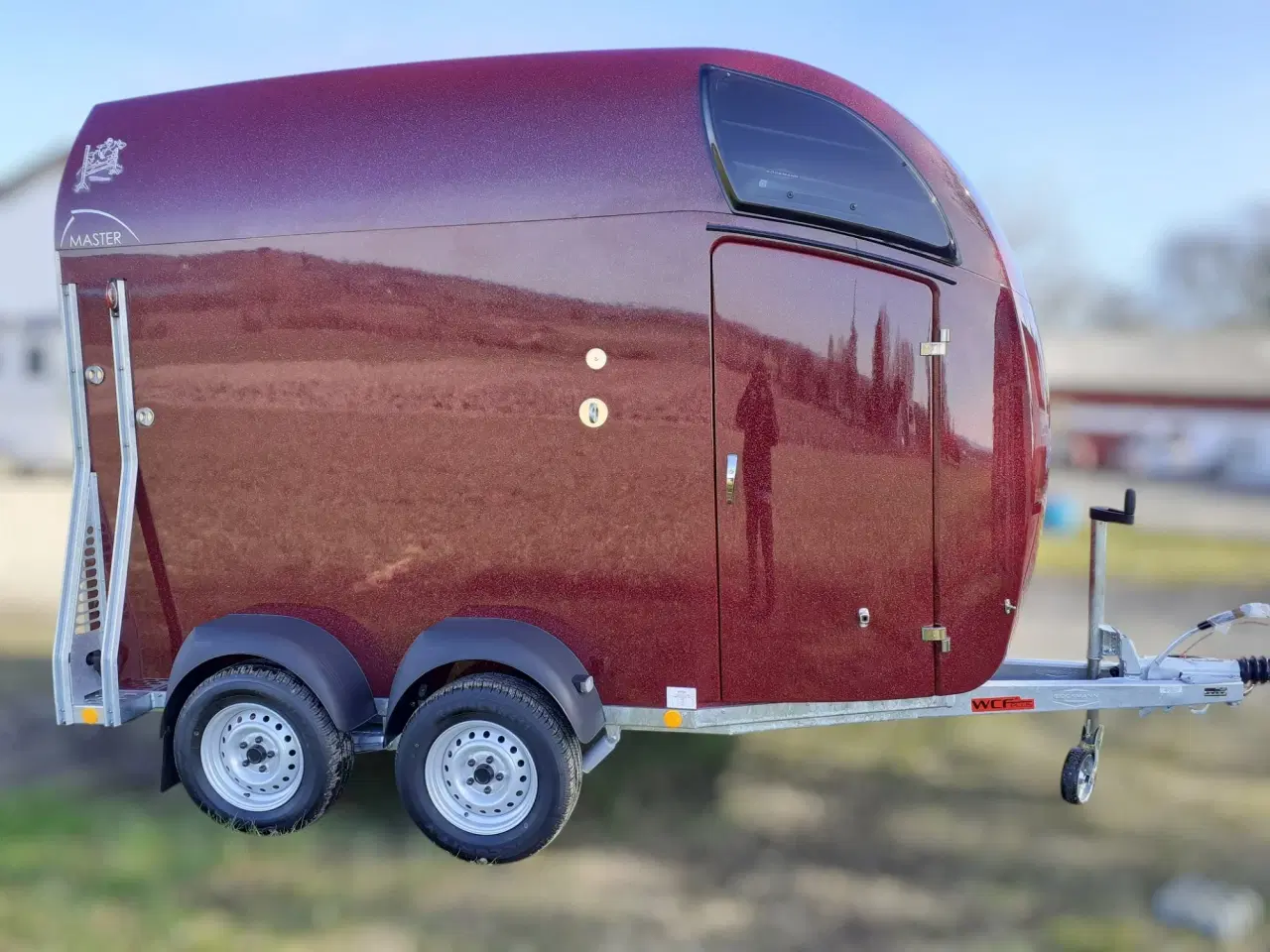 Billede 2 - Böckmann Master Ny Model Bordeaux Rød