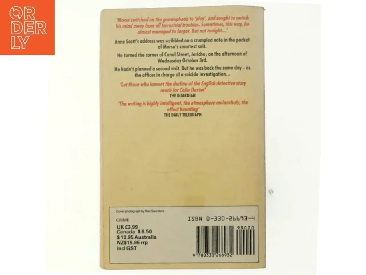 Billede 3 - The dead of Jericho af Colin Dexter (Bog)