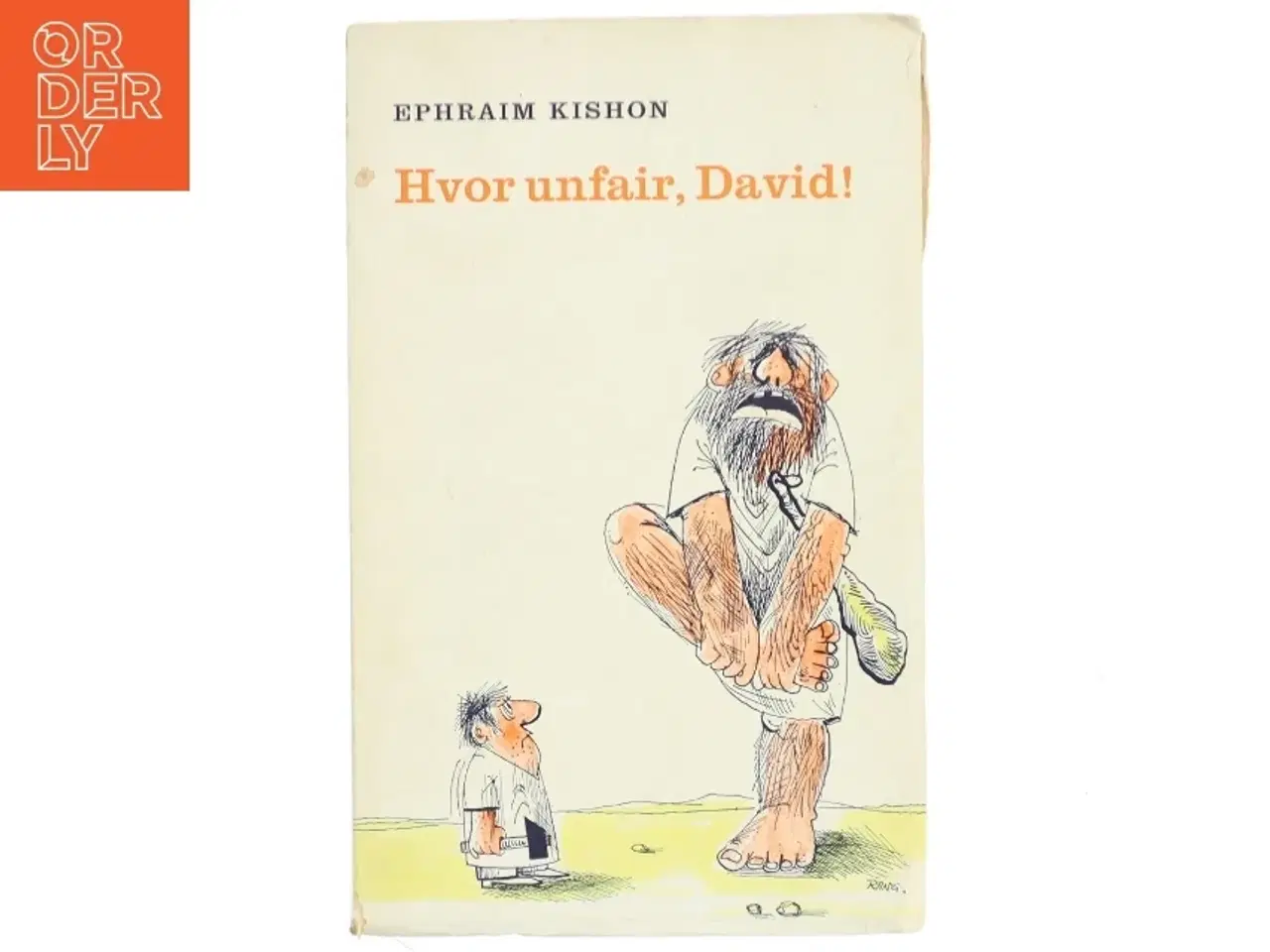 Billede 1 - Hvor unfair, David! af Ephraim Kishon (bog)