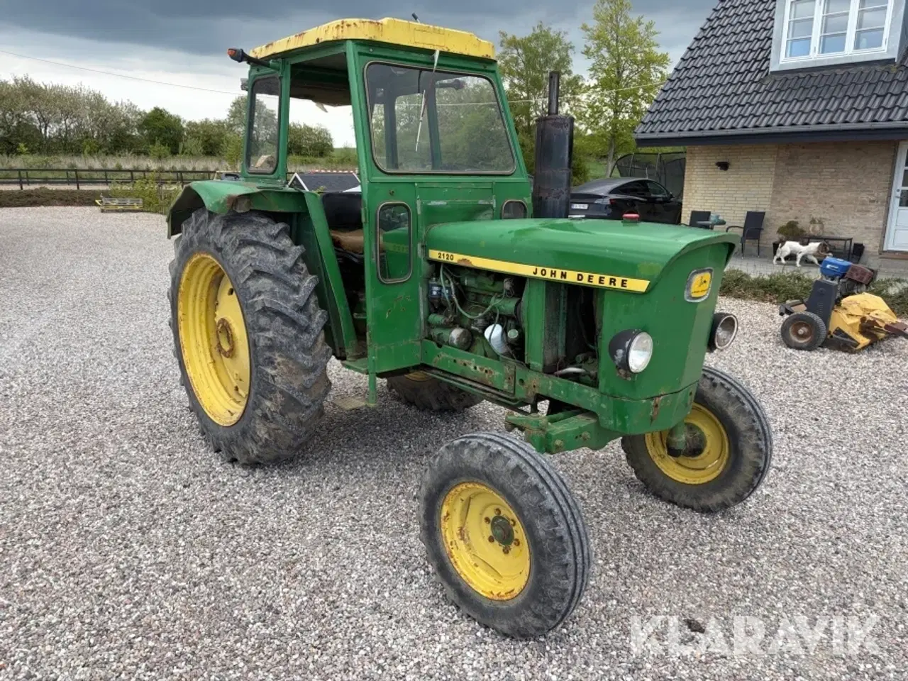 Billede 4 - Veterantraktor John Deere 2120