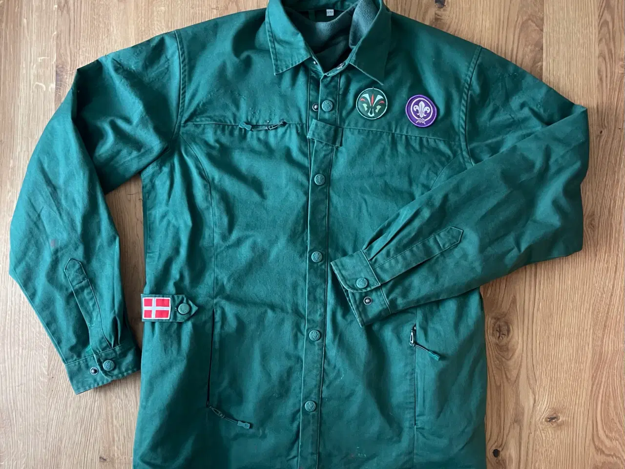 Billede 1 - KFUM grøn spejder uniform