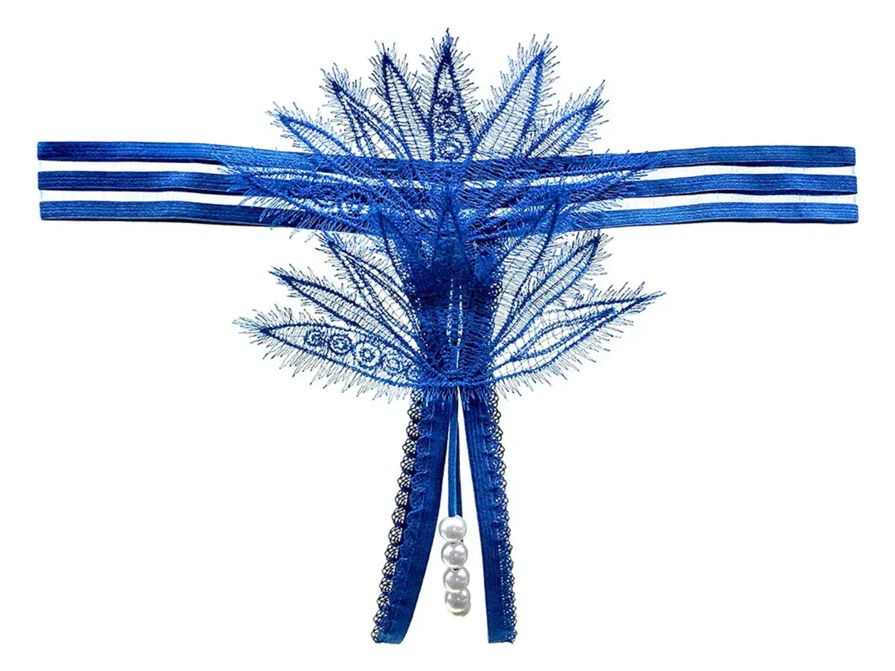 Billede 1 - G-streng ouvert med perler