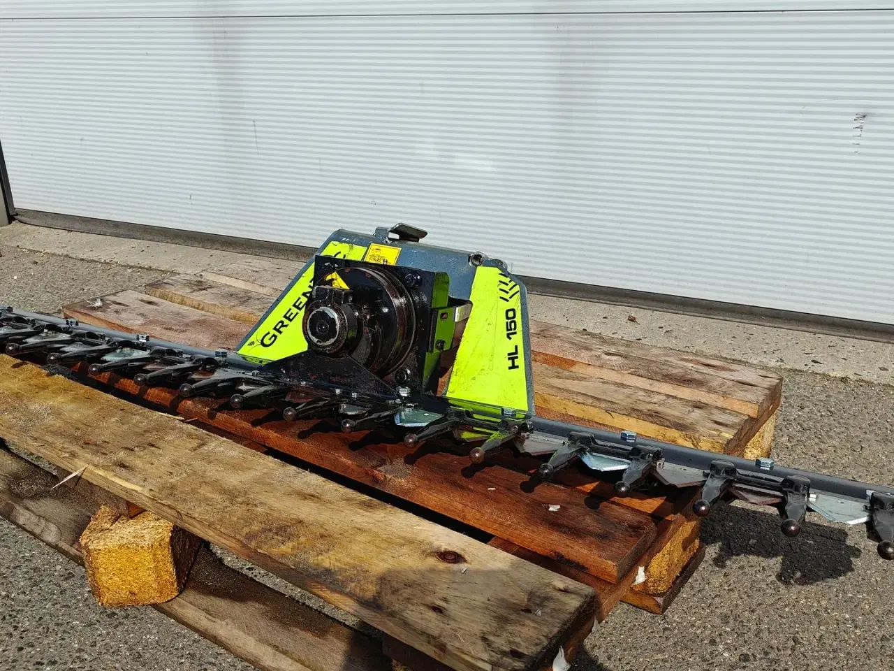 Billede 2 - GreenTec HL 150 HÆKKLIPPER Nyrenoveret m. hurtigskifte
