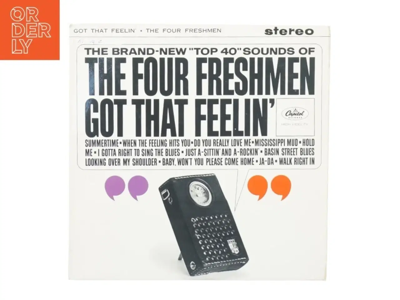 Billede 1 - The four freshmen, Got that feelin&#180; fra Carl Records (str. 30 cm)