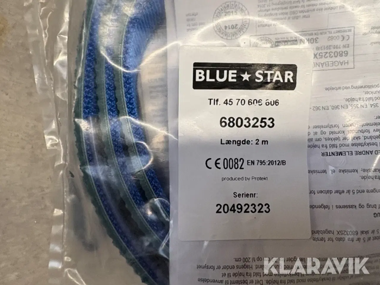 Billede 9 - Faldsikringsudstyr BLUE STAR