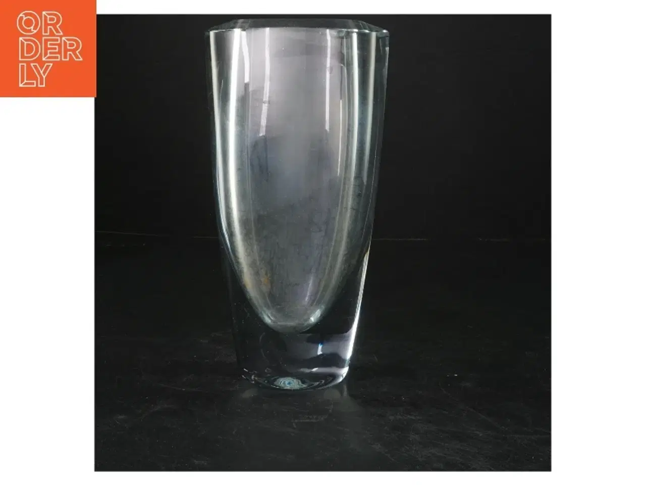 Billede 1 - Glas vase (str. 21x11x7 cm)