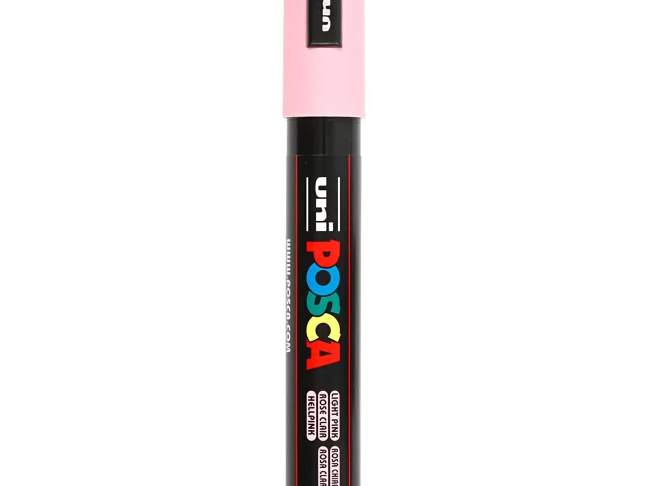 Billede 1 - Posca Tusch, PC-5M, streg 2,5 mm, medium, lys pink, 1 stk.
