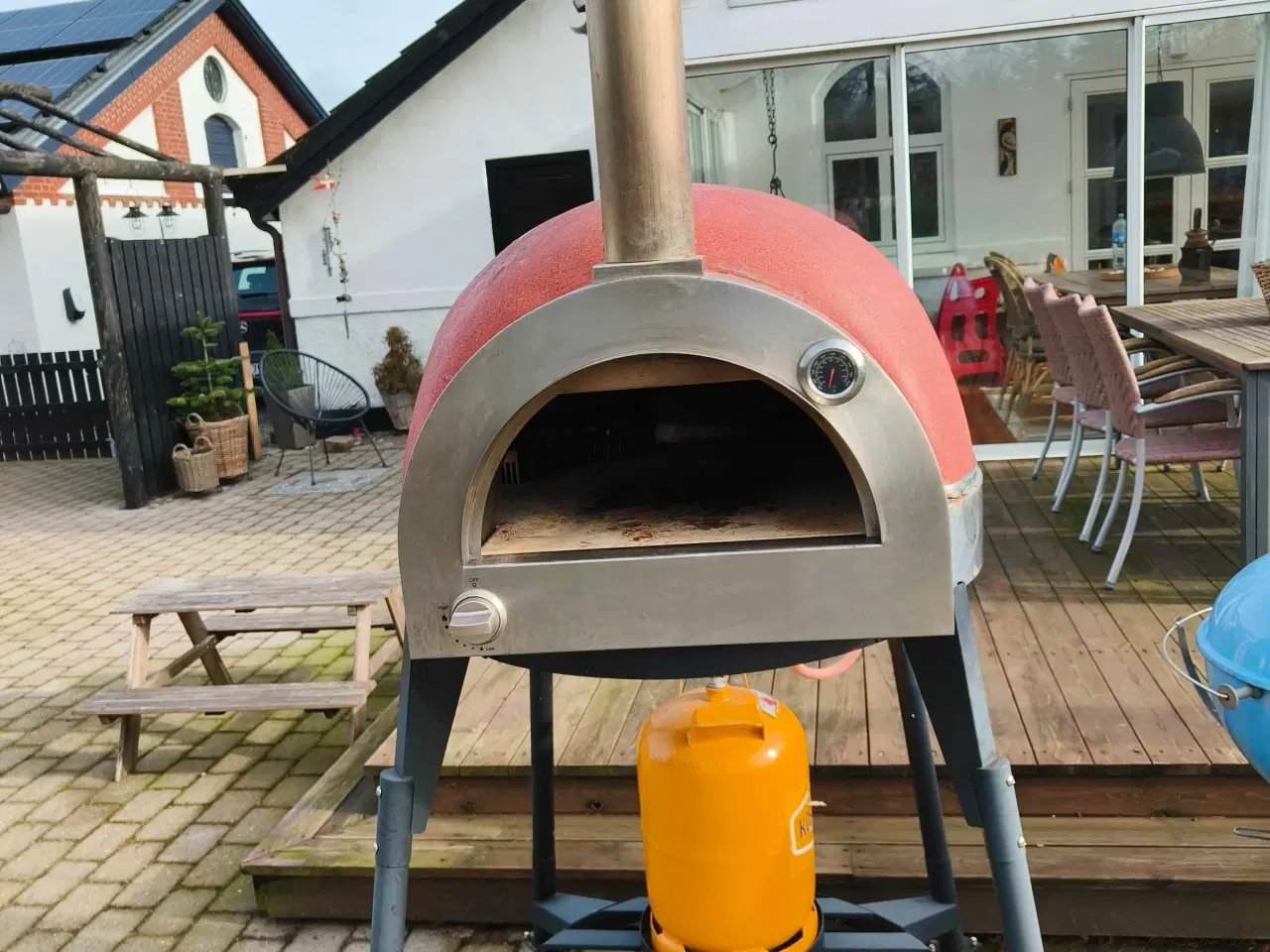Billede 5 - Kys ufo pizzaovn til gas