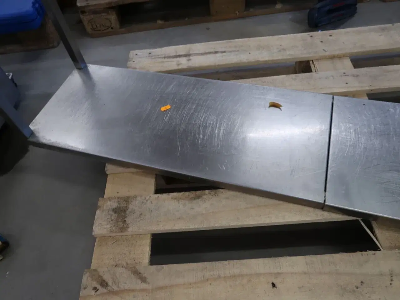 Billede 1 - Hylde i rustfrit stål