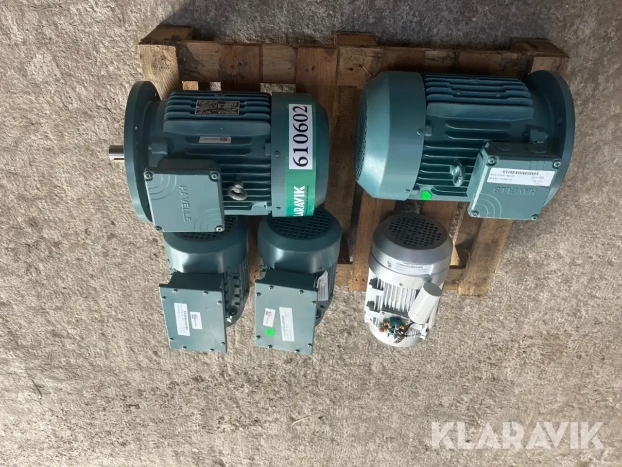 Billede 2 - 5 elmotorer