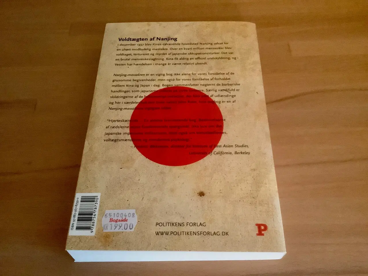 Billede 2 - Nanjing Massakren. Iris Chang.